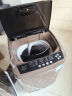扬子10.8KG智能风干全自动洗衣机家用蓝光洗护大容量波轮洗脱一体机 咖啡槟色 晒单实拍图