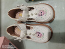 忻悦晴春秋款女童软底爱莎公主鞋儿童防滑豆豆鞋宝宝单鞋女孩洛丽塔潮鞋 YY-3波点 25 内长15.5CM 实拍图
