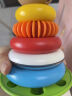 Hape(德国)儿童叠叠圈层层乐玩具青蛙花式圆环堆塔男女孩礼物 E0457 晒单实拍图