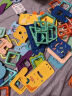 费乐（FEELO）磁力片拼装积木玩具3-6岁儿童早教宝宝节日礼物70颗粒中配1502M 实拍图