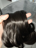 京颜假发片女长发三片式水波纹长卷发蓬松量接发贴片 棕黑色50cm 实拍图