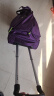 卡拉羊拉杆包包男女行李包休闲商务旅行箱包大容量手提袋特大号拉杆包 紫色 特大号 实拍图