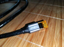 秋叶原 超六类网线 CAT6A类双屏蔽纯铜8芯双绞线 工程级万兆网络连接线 电脑宽带成品跳线 1.5米 QS567A 实拍图