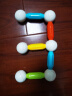 弥鹿（MiDeer）儿童玩具磁力棒磁铁自由拼插磁铁玩具彩虹磁力棒60件儿童节礼物 实拍图
