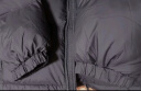 森马（Semir）[张新成同款][90绒子]三防羽绒服男2023冬季新款情侣纯色外套上衣 黑色(灰鸭绒)90001 170/88A/M 晒单实拍图
