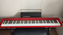 卡西欧（CASIO）电钢琴便携PX-S1100/PXS3100重锤88键智能触屏火星红成人专业考级 PXS1100红+稳固U架 晒单实拍图