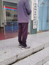 罗蒙（ROMON）抗皱休闲裤男士高弹力西装裤夏季薄款免烫冰丝裤商务中青年裤子男 藏青+黑色【春秋厚款】 32 (130-140斤) 实拍图