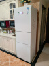 松下（Panasonic）磨砂白色270升家用三门冰箱 60cm超薄小 自由嵌入式 风冷无霜NR-EC27WPB-W 实拍图