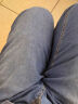 真维斯（Jeanswest）牛仔裤男夏季薄款冰丝修身直筒高端潮牌2024新款男士休闲长裤子男 蓝色【薄款】 32码(2尺5) 晒单实拍图