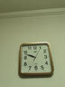 康巴丝钟表超安静挂钟客厅挂墙现代简约大气时尚挂表时钟石英钟家用 实拍图