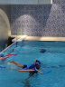 李宁（LI-NING）儿童泳镜男童防雾防水高清透明大框游泳泳镜泳帽两件套319蓝色 晒单实拍图