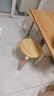 家逸凳子家用实木时尚简约圆凳坐凳餐凳弯曲木凳 原木色 实拍图