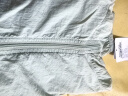 真维斯（JEANSWEST）时尚防晒衣女夏季新款女士轻薄透气皮肤衣女装冰感连帽防晒服外套 豆绿 UPF50+ （纯色） S 实拍图