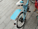 SANGPU折叠自行车成人超轻便携男女士通勤城市休闲单车20寸变速儿童学生 【免安装】变速减震-辐条轮-蓝色 20英寸【适合身高：140-160cm】 实拍图