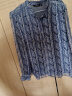 颜域（YANYEE）气质通勤蓝色碎花立领衬衫女士长袖2024新款春装法式雪纺上衣 蓝花 XL/42 晒单实拍图