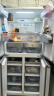 西门子（SIEMENS）十字对开门冰箱超薄嵌入电冰箱550升大容量风冷无霜铂金除菌净味 变温保鲜KC550281EC白色 晒单实拍图