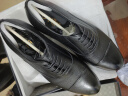 金利来（goldlion）男鞋商务正装鞋24春季时尚轻便鹿皮牛津鞋G521410506AAA黑色41 晒单实拍图