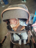 佳多美（jiaduomei）婴儿推车可坐可躺婴儿车轻便折叠新生儿减震高景观双向儿童手推车 亚麻灰【尊享版】 实拍图