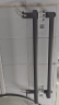 馨沛太空铝毛巾架双杆带挂钩免打孔卫生间置物架浴室毛巾杆子50cm 实拍图