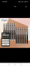 【全网低价】百乐（PILOT）BL-P500中性笔0.5mm顺滑针嘴水笔财务考试用黑色 5支装 实拍图