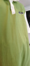 左西【2024夏季上新】男童全棉AB袖POLO短袖休闲校园百搭 绿色 160  晒单实拍图