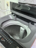 荣事达（Royalstar）洗衣机 8公斤全自动家用租房波轮脱水机甩干洗衣机 以旧换新 灰色ERVP191016T 实拍图
