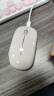 英菲克（INPHIC）M1二代无线鼠标可充电办公静音电量显示便携人体工学适用苹果惠普华为笔记本电脑非对称舒适手感 【右手选这个+侧翼指托+光面】拿铁杏 实拍图