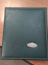 银尘皮面6寸相册本家庭纪念册影集160张240张插页式商务办公相册本袋式相簿本 绿色6寸160张【过塑6寸不能放】 皮质6寸 实拍图