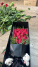 莱一刻礼盒鲜花速递花束表白送女友生日礼物全国同城配送 19朵红玫瑰礼盒 实拍图