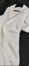 松树林五星级酒店浴袍男女士情侣款一对拍2四季家用睡衣纯棉加厚毛巾料 白金色 L（推荐身高172～185cm） 晒单实拍图