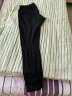 无印良品 MUJI 男式 使用了棉的冬季内衣 长紧身裤 69AA455 打底裤 黑色 M 实拍图