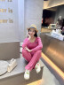 奇沛儿（QIPEIER）2024草编礼帽女英伦风户外凉帽女士爵士帽旅游防晒小沿帽遮阳帽 爵士帽-卡其 可调节 晒单实拍图