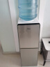 美的（Midea）饮水机家用上置式桶装水立式办公室双门防尘大储物柜饮水器银色 YD1518S-X 冷热型 【可制冷】 实拍图