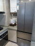 美菱（MeiLing）400升超薄法式多门嵌入双变频冰箱家用风冷无霜大容量四门电冰箱60cm超窄 63.5cm节能BCD-400WP9CX 实拍图