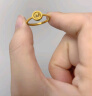 中国黄金（CHINA GOLD）时来运转黄金戒指女999足金猫眼珠转运珠指环情人生日礼物送女友 时来运转戒指 约2.7g 晒单实拍图