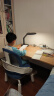 智学库学习桌学生书桌儿童家用写字桌榉木青少年可升降实木书桌椅套装 智简榉木桌120*60cm/碳钢桌腿 实拍图