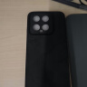 霸时代 小米14手机壳xiaomi14保护套镜头全包简约轻奢羊巴皮硅胶十四外壳女男款软壳皮套 【皮卡丘】星空黑+钻石膜 小米14 实拍图