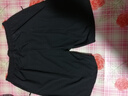 啄木鸟【两件装】冰丝短裤夏季男士薄款五分裤男运动宽松大码休闲沙滩裤 108黑色+108黑色 7XL 实拍图