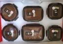 乐扣乐扣耐热玻璃保鲜盒6件套礼盒装 带气孔盖便当盒咖啡色 LLG445S925 实拍图