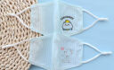 abay儿童春夏口罩婴儿透气可水洗宝宝3d立体纯棉纱布口耳0到6月口耳罩 2个冰丝网口罩 绿色 (0-3岁) 晒单实拍图