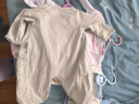 童泰婴儿衣服新生婴儿额四季春夏薄款连体衣0-6个月宝宝纯棉内衣2件装 绿郁葱葱（轻薄款） 59cm 实拍图