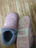 洁丽雅防水棉拖鞋女秋冬季2025新款全包跟室内居家保暖加绒皮棉鞋男外穿 粉色【推荐款】 36-37 (适合35-36码) 实拍图