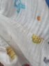 十月结晶婴儿纱布方巾6层2条装印花口水巾纯棉洗脸洗澡30*30cm 晒单实拍图