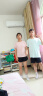 安踏速干运动套装女士夏季款透气健身跑步体育中考专用瑜伽跳操衣服 【防走光套装】燃冬粉7205-5 S/160 实拍图