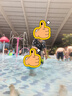 梵迪拉（F.DYRAA）泳衣女温泉显瘦连衣裙速干中老年妈妈泳装四件套11703深蓝黄花L 实拍图