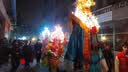 潮羽遮阳伞太阳伞户外大伞摆摊伞四方折叠庭院地摊夜市大型雨伞防雨棚 蓝色 (正伞)4x3特厚款6骨 实拍图