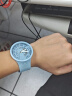 斯沃琪（Swatch）瑞士手表 陶瓷腕表 BIG BOLD天清蓝 情人节礼物潮流石英表SB03N100 晒单实拍图