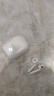 联想（Lenovo）蓝牙耳机真无线 半入耳式跑步运动降噪耳机音乐通话降噪耳机 适用于苹果华为安卓手机 LP50白色 实拍图