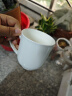 陶相惠 茶杯 陶瓷盖杯10只装带盖纯白开会杯子商务会议办公水杯套装 实拍图