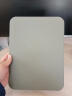 镭拓（Rantopad）G1 硬质皮革游戏防水鼠标垫  商务办公电脑鼠标垫 桌面垫 深灰色 实拍图